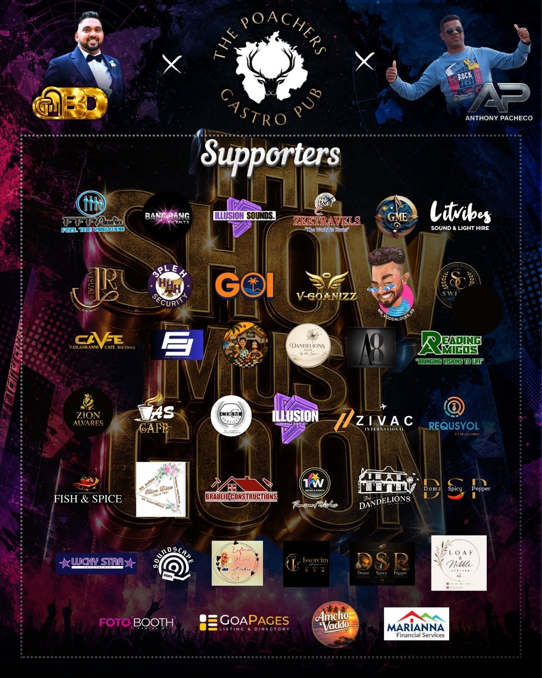 Supporters of The Show Must Go On